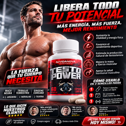 TESTO POWER 1000MG 60CAPS